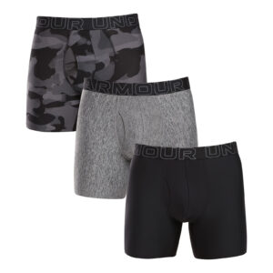 Poškozený obal - 3PACK pánské boxerky Under Armour vícebarevné (1383879 001) XXL