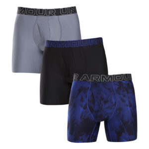 Poškozený obal - 3PACK pánské boxerky Under Armour vícebarevné (1383879 400) XXL