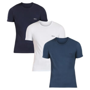 Poškozený obal - 3PACK pánské tričko BOSS vícebarevné (50532470 971) M