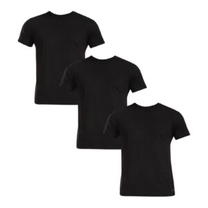 Poškozený obal - 3PACK pánské tričko Calvin Klein černé (NB4011E-001) XL