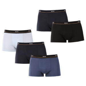 Poškozený obal - 5PACK pánské boxerky BOSS vícebarevné (50531660 983) XXL