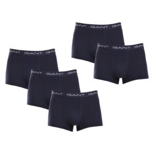 Poškozený obal - 5PACK pánské boxerky Gant modré (900015003-410) M