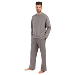 Poškozený obal - Pánské pyžamo Calvin Klein šedé (NM2951-PR8) L