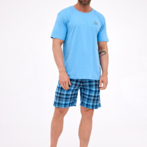 Poškozený obal - Pánské pyžamo Cornette vícebarevné (326/311) M