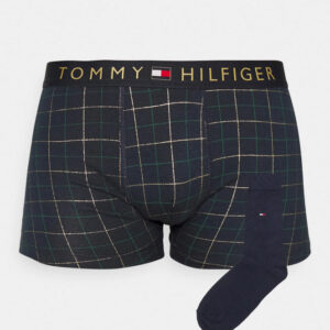 Poškozený obal - Pánský set Tommy Hilfiger boxerky a ponožky v dárkovém balení (UM0UM01996 0UI) XXL