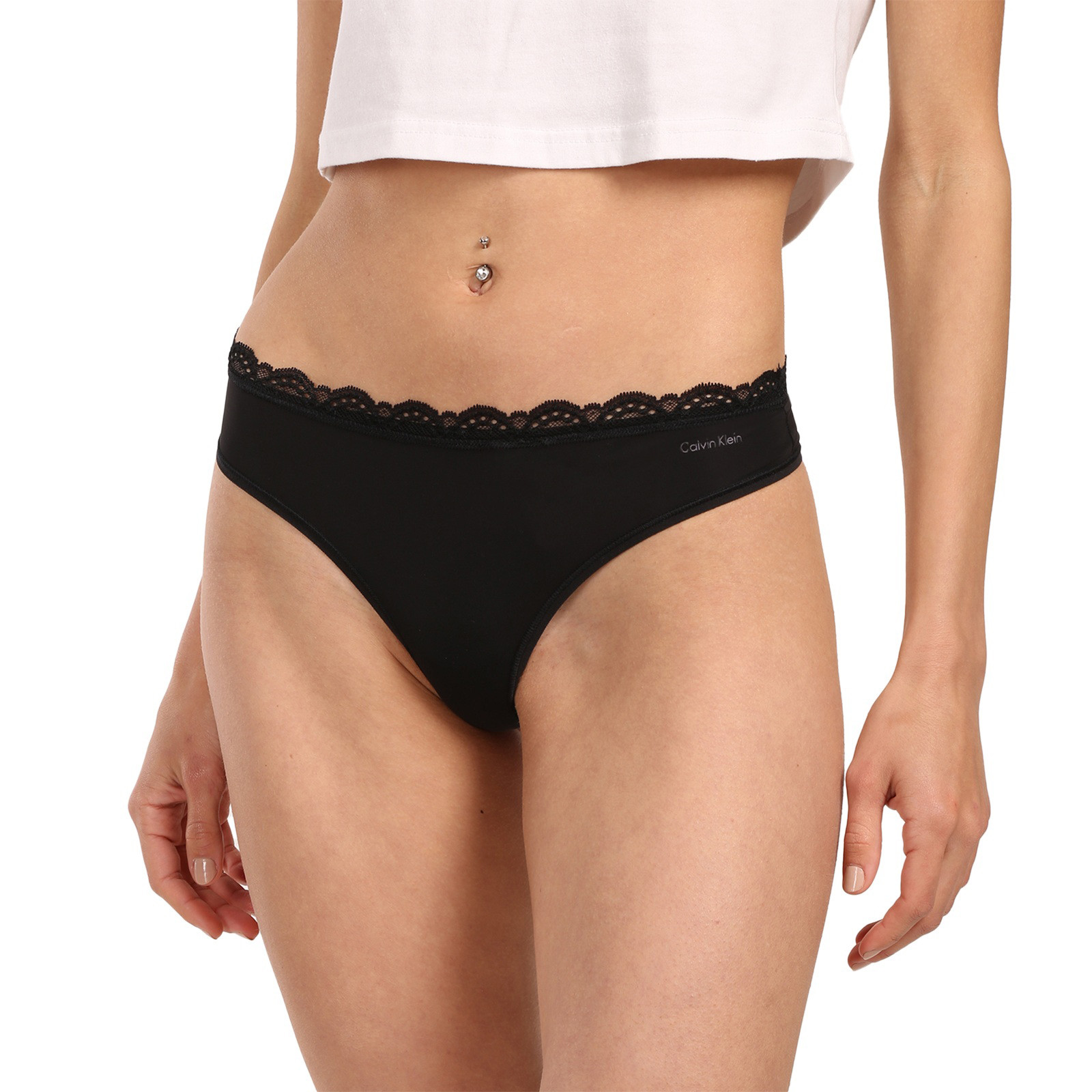3PACK dámská tanga Calvin Klein vícebarevná (QD5300-3FC) XL - Obrázek 2