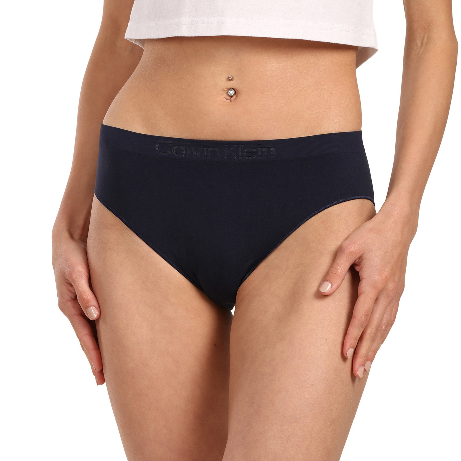 3PACK dámské kalhotky Calvin Klein bezešvé vícebarevné (QD5212-3EQ) M - Obrázek 2