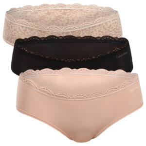 3PACK dámské kalhotky Calvin Klein vícebarevné (QD5302-3FC) M