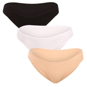 3PACK dámské kalhotky Nedeto vícebarevné (3NK004) XL
