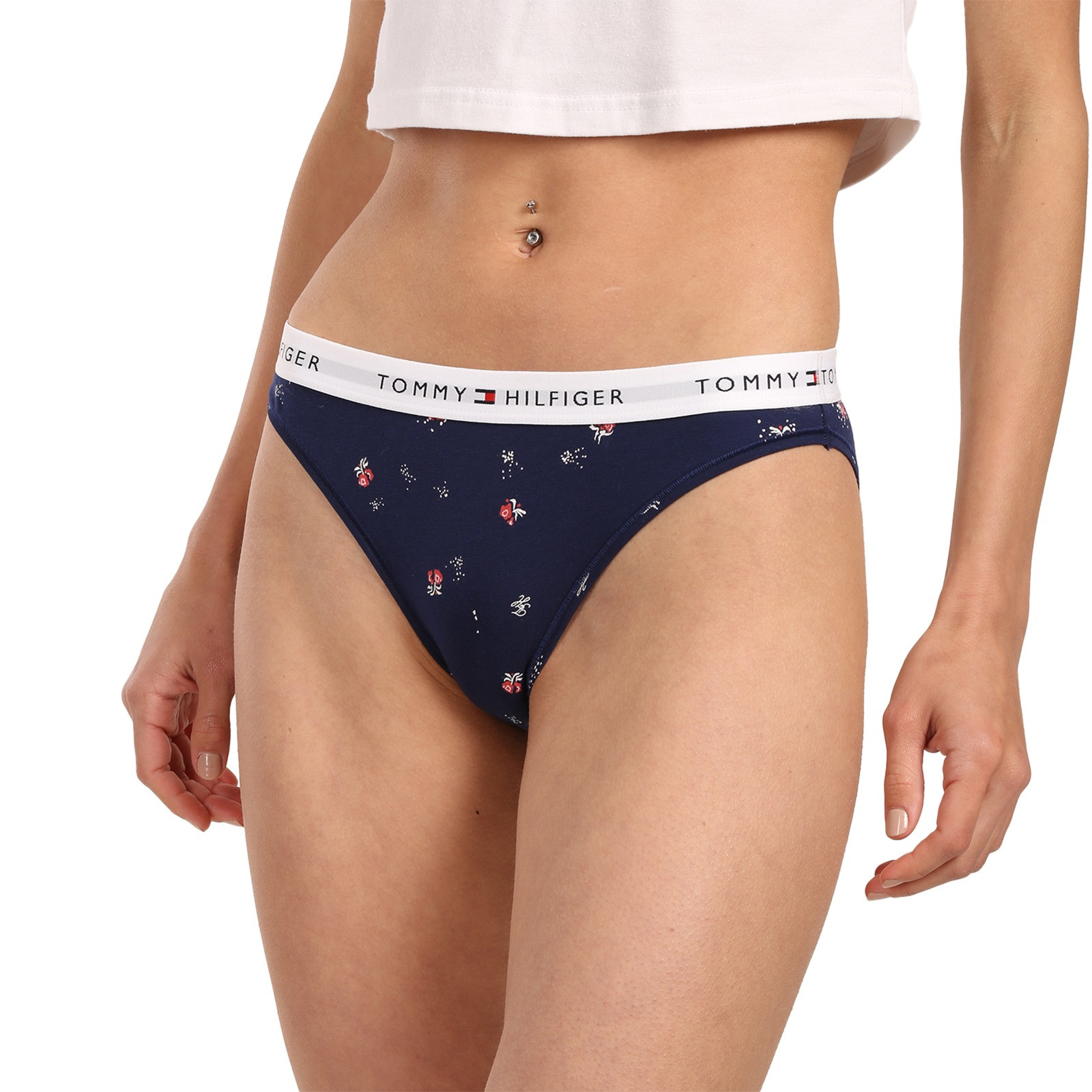 3PACK dámské kalhotky Tommy Hilfiger vícebarevné (UW0UW05529 0SN) XL - Obrázek 2