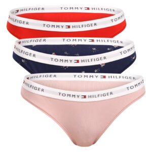 3PACK dámské kalhotky Tommy Hilfiger vícebarevné (UW0UW05529 0SN) XL