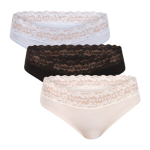 3PACK dámské kalhotky Tommy Hilfiger vícebarevné (UW0UW06338 0SO) XL