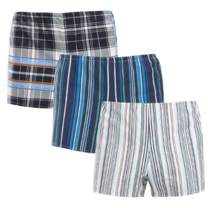 3PACK klasické pánské trenky Foltýn vícebarevné nadrozměr (KN838485) 3XL