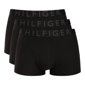 3PACK pánské boxerky Tommy Hilfiger černé (UM0UM03887 0WE) L