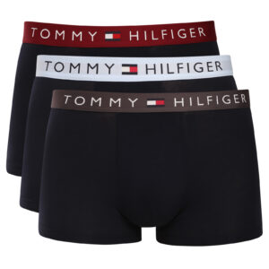 3PACK pánské boxerky Tommy Hilfiger černé (UM0UM03908 06K) M