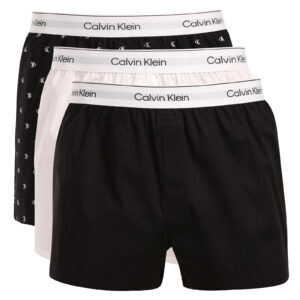 3PACK pánské trenky Calvin Klein vícebarevné (NB4267-3TH) XL