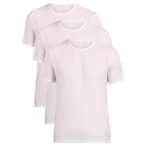 3PACK pánské tričko Calvin Klein bílé (NB4185-100) 4XL