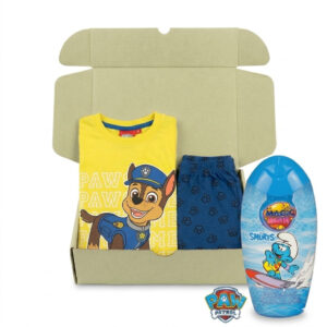 Chlapecká dárková sada pyžamo Paw Patrol a sprchový gel Šmoulové (2TAKJT3) 92