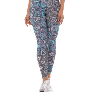 Dámské legíny 69SLAM PASTEL MANDALA RUBY (OLMMAN-PO) S