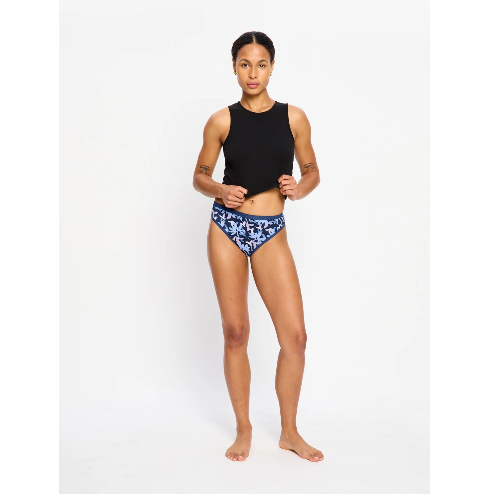 Menstruační kalhotky Modibodi Classic Bikini Super La Mer blue (FLBISOLMBW) XXL
