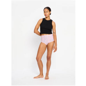 Menstruační kalhotky Modibodi Classic Full Brief Moderate Flore Pink (FLFBMHFLPW) XS