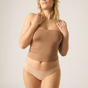 Menstruační kalhotky Modibodi Seamfree Bikini Moderate-Heavy Cashew (MODI4065C) XXL