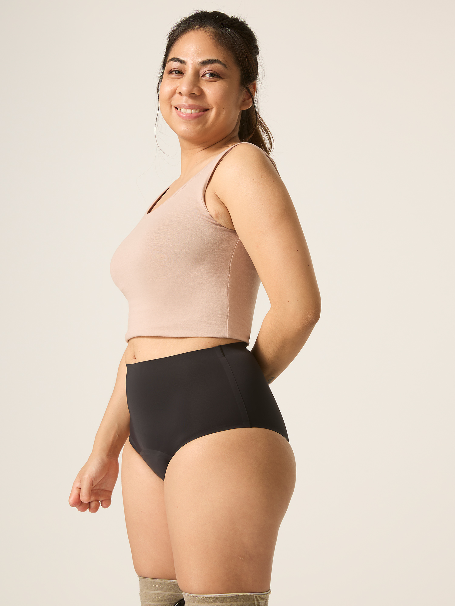 Menstruační kalhotky Modibodi Seamfree Full Brief Moderate-Heavy (MODI4060) 5XL