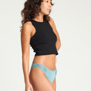 Menstruační kalhotky Modibodi Sensual Cheeky Brief Moderate-Heavy Arizona Blue (MODI4032AB) XXL