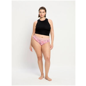 Menstruační kalhotky Modibodi Sensual Hi-Waist Bikini Moderate-Cassia Pink (CAHKMHCAPW) S