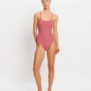 Menstruační plavky Modibodi Molokai X Back One Piece High Absorbency Mauve jednodílné (MPMMXBOPHAM) 4XL