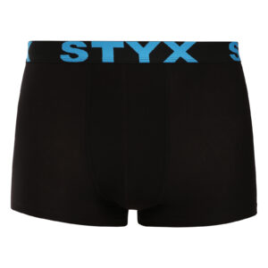 Pánské boxerky Styx sportovní guma černé (G961) L
