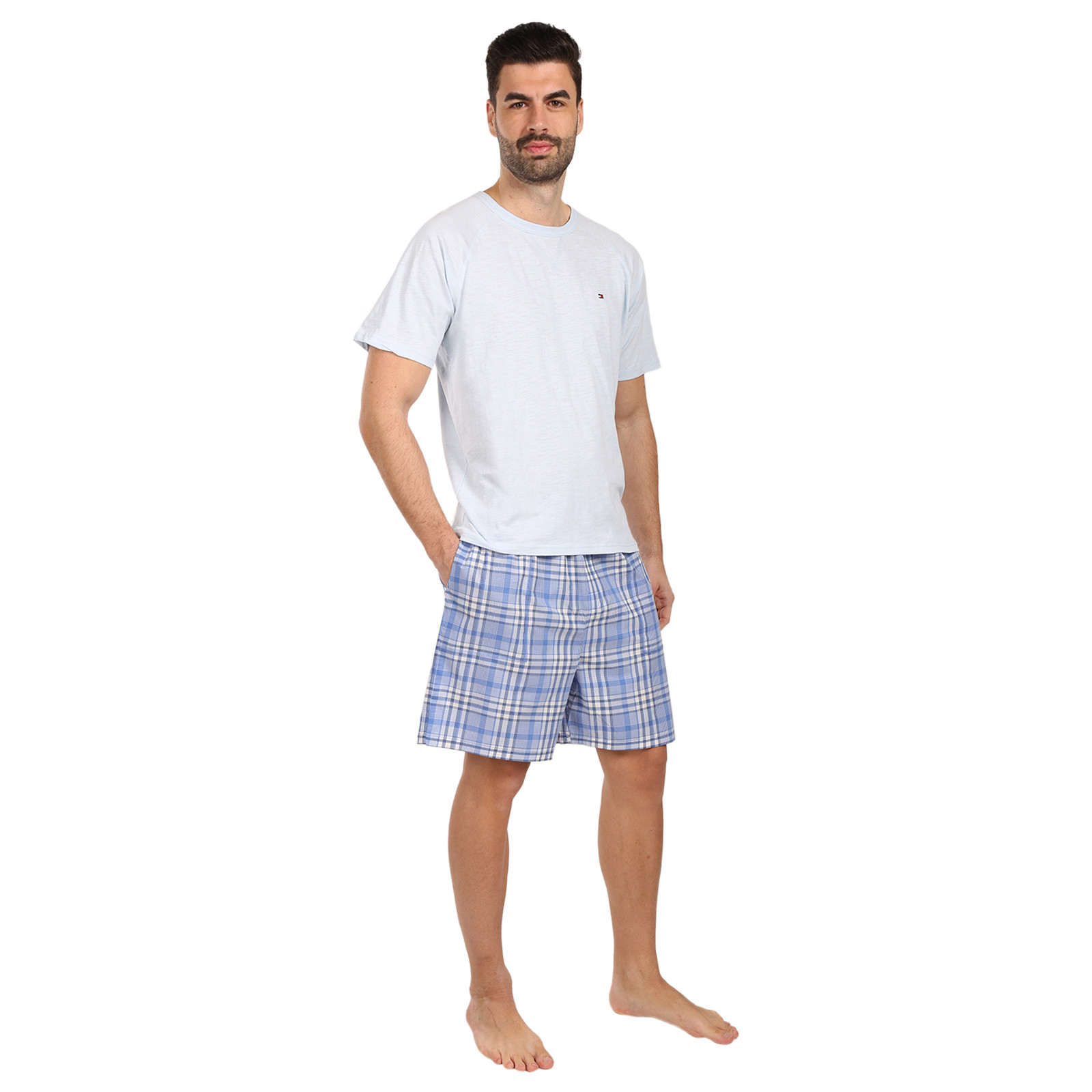 Pánské pyžamo Tommy Hilfiger vícebarevné (UM0UM03807 0S0) L - Obrázek 2