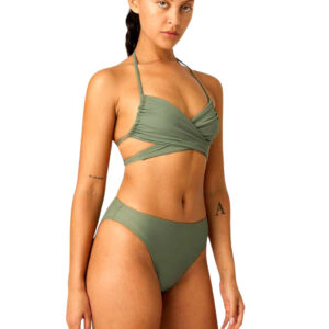 Plavky Modibodi variabilní bikini oasis green horní díl (PMVBOGHD) L
