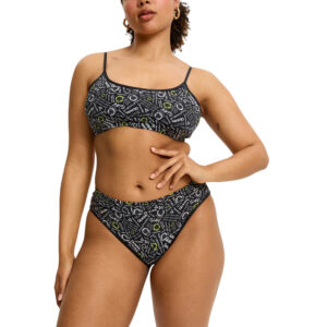 Podprsenka Modibodi Smileworld Bralette Self Love Club (PMSBSLC) XL