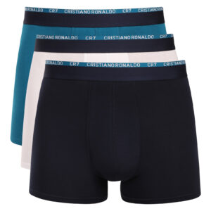 3PACK pánské boxerky CR7 vícebarevné (8100-49-2777) L