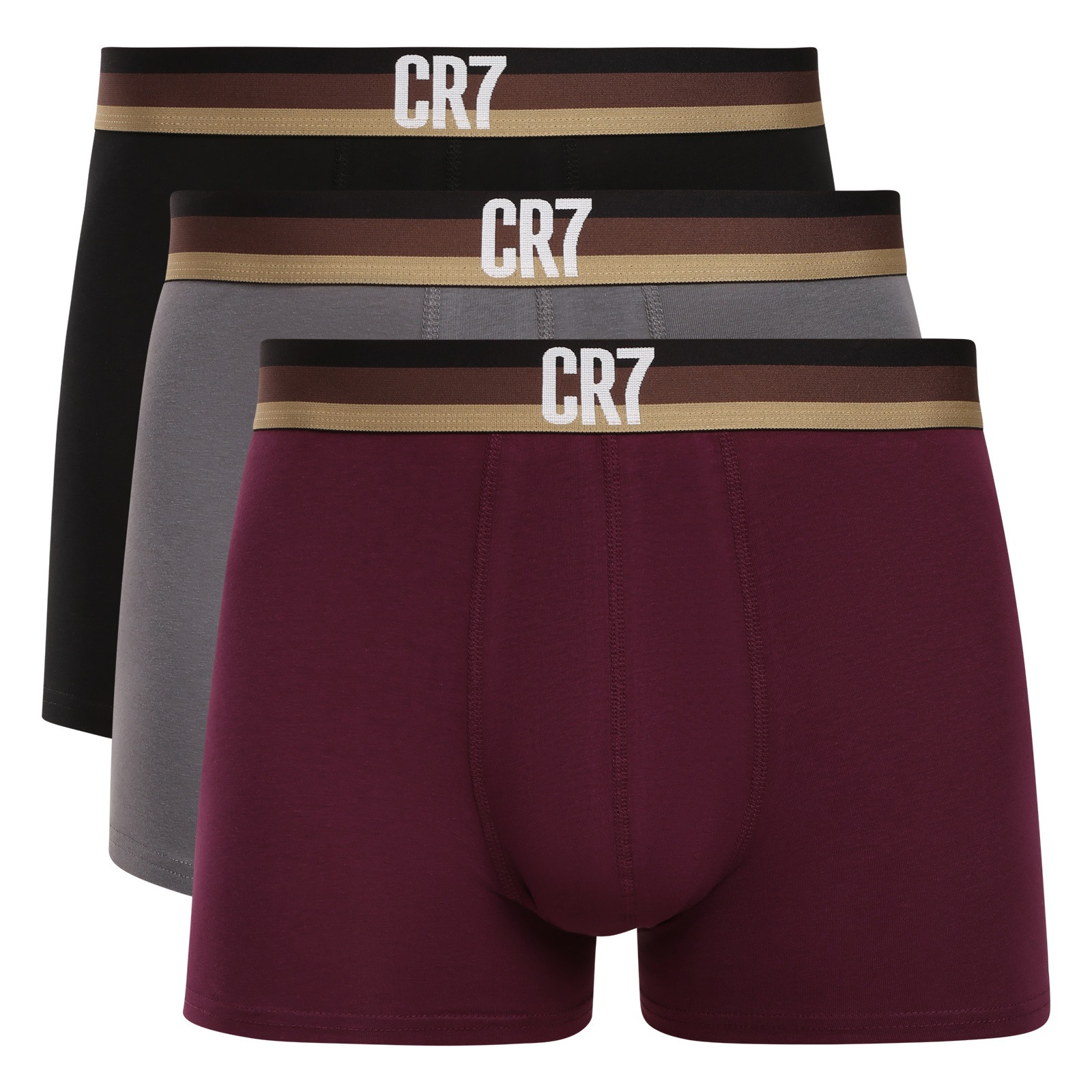 3PACK pánské boxerky CR7 vícebarevné (8100-49-719) L