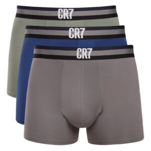 3PACK pánské boxerky CR7 vícebarevné (8199-49-206) XL