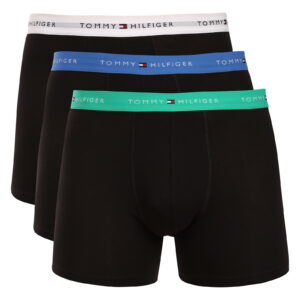 3PACK pánské boxerky Tommy Hilfiger černé (UM0UM03874 0SP) M