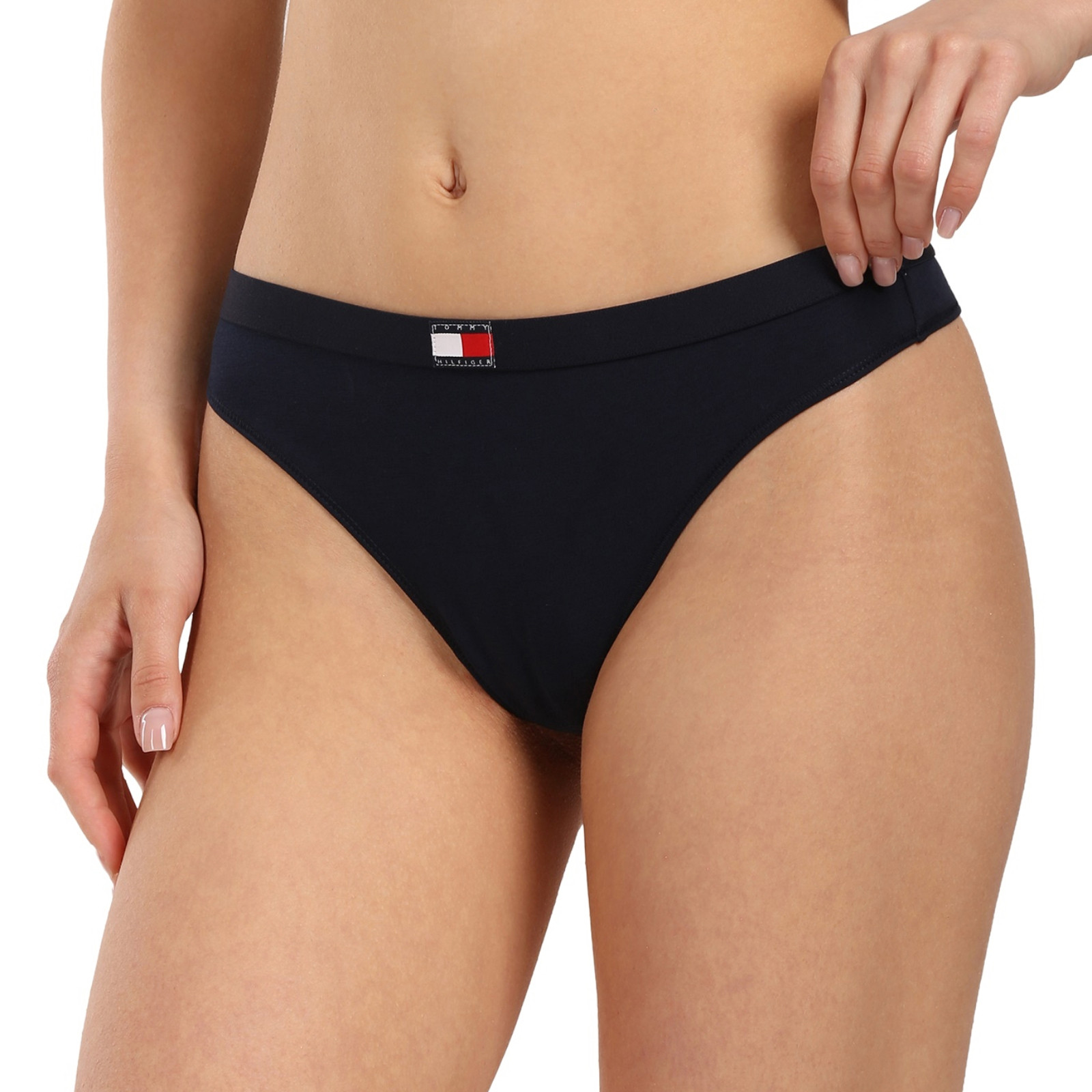 5PACK dámská tanga Tommy Hilfiger vícebarevná (UW0UW05642 0R1) L - Obrázek 2