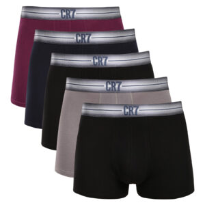 5PACK pánské boxerky CR7 travelbag vícebarevné (8123-49-2410) XXL