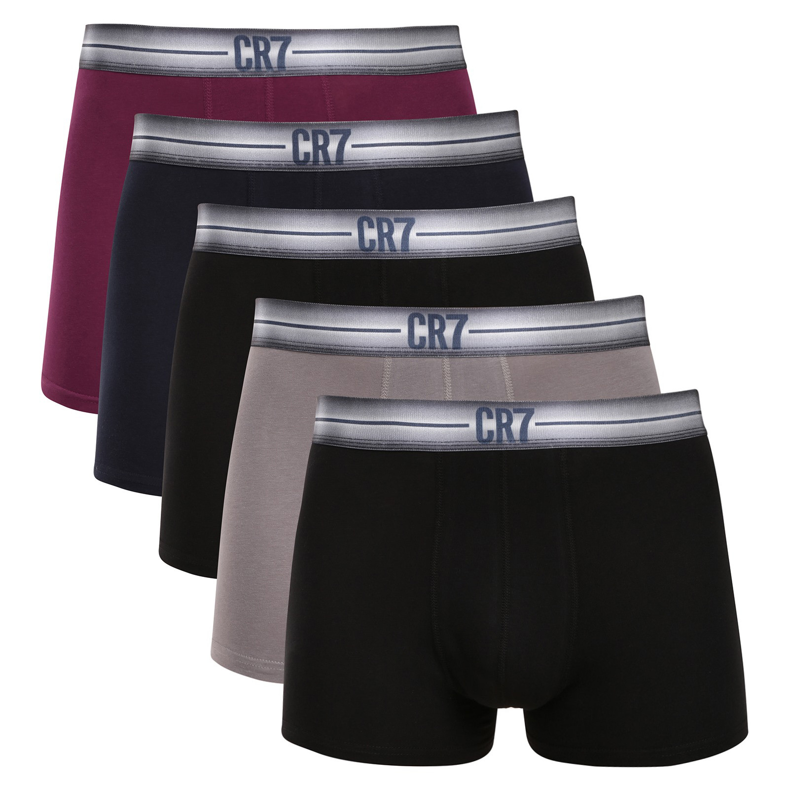 5PACK pánské boxerky CR7 travelbag vícebarevné (8123-49-2410) XXL