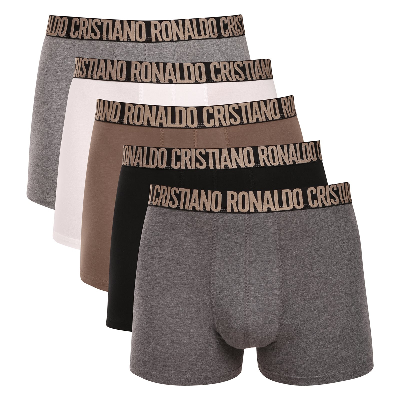 5PACK pánské boxerky CR7 travelbag vícebarevné (8123-49-2413) XXL