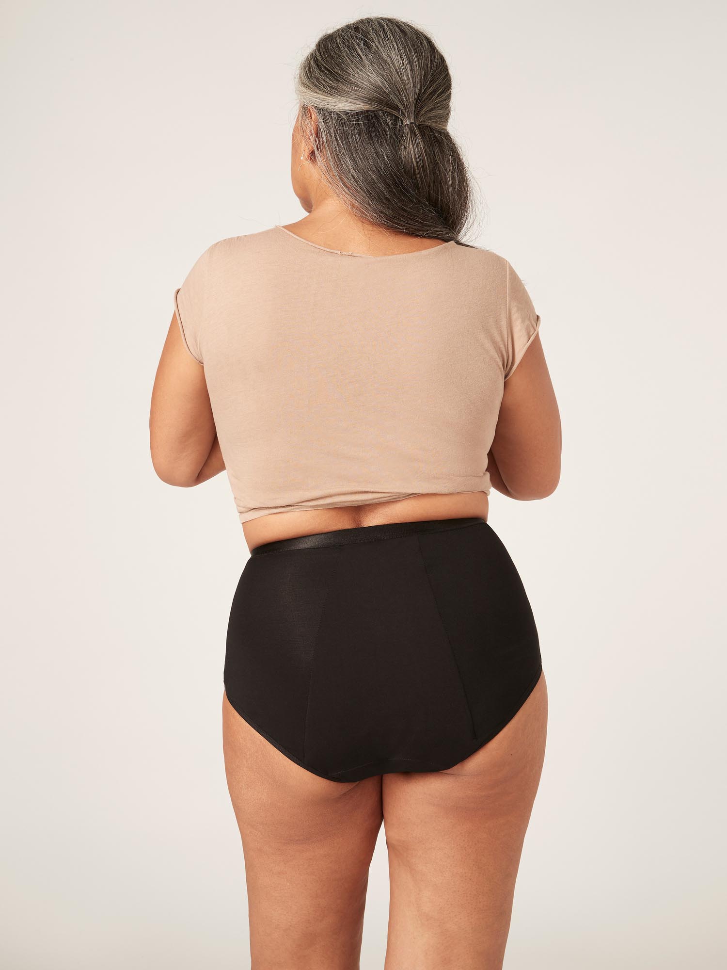 Absorpční kalhotky Modibodi Hi-Waist Brief Ultra - VYBALENÉ (MODI4121VYB) M - Obrázek 2