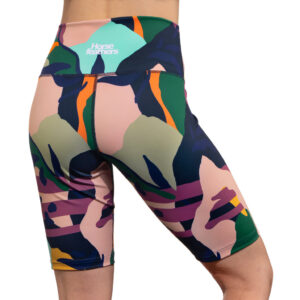 Dámské legínové kraťasy Horsefeathers Tikka Abstract II vícebarevné (TW035H) XL