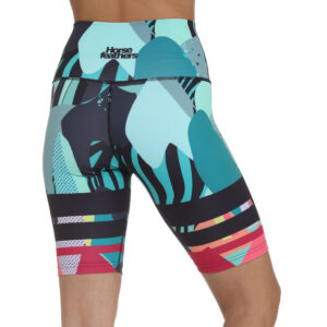 Dámské legínové kraťasy Horsefeathers Tikka Abstract vícebarevné (TW035C) XS