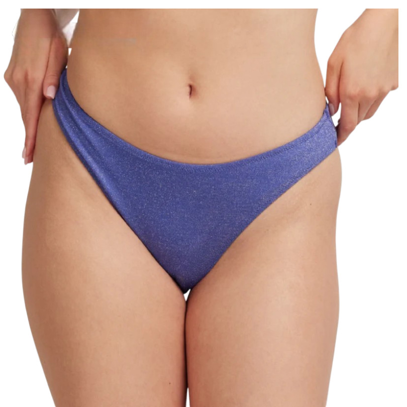 Menstruační plavky Femi.Eko Galaxy Bikini Moderate fialové spodní díl (Galaxy-Purple) 3XL - Obrázek 2