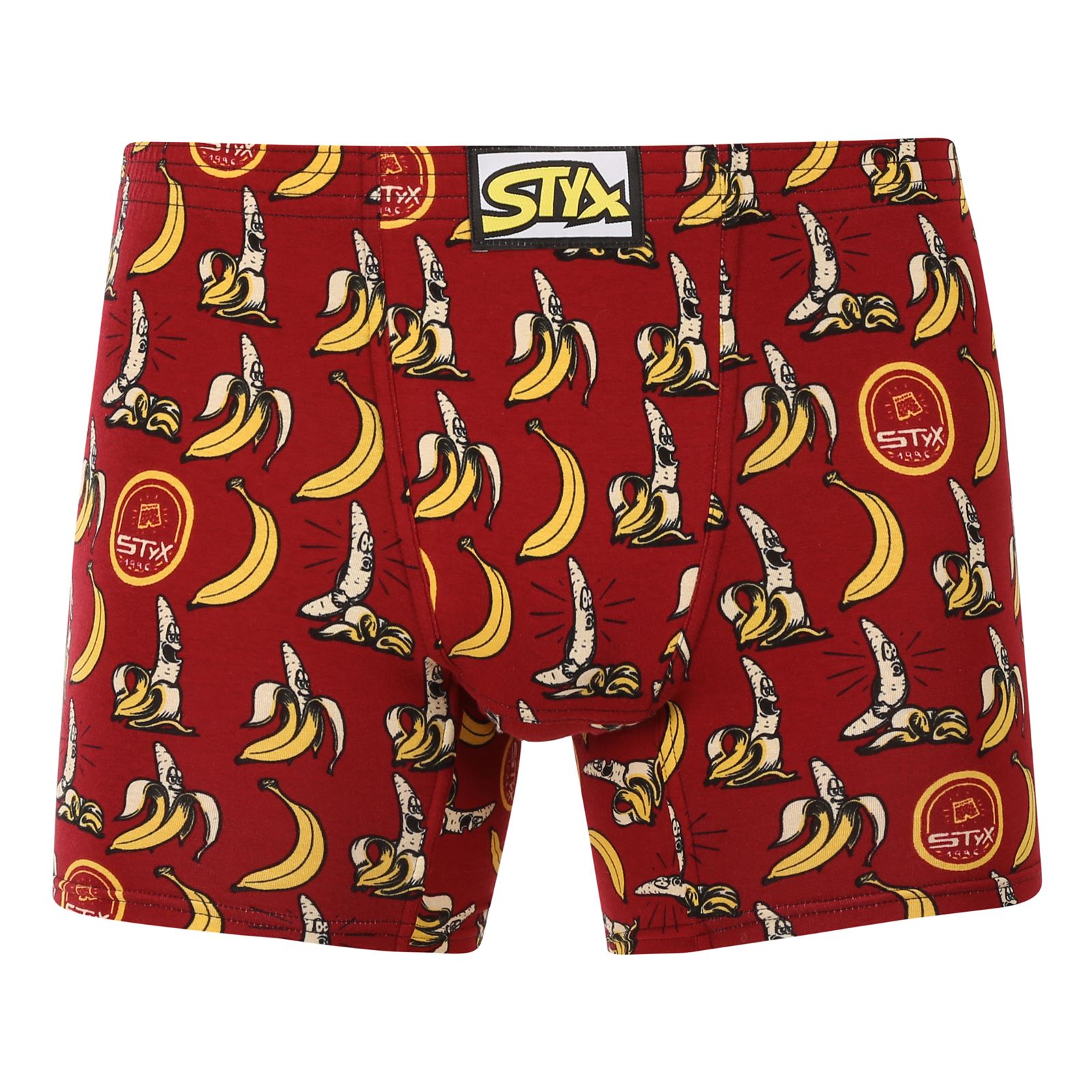 Pánské boxerky Styx long art klasická guma banány (FN1359) S