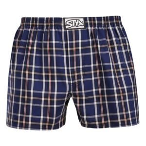 Pánské trenky Styx klasická guma vícebarevné (A307) L