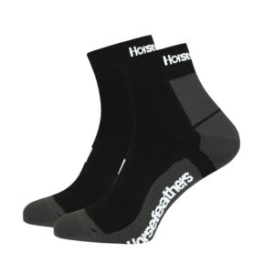 Ponožky Horsefeathers Cadence kotníkové funkční černé (AM139A) S