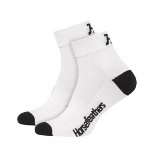Ponožky Horsefeathers Jam kotníkové funkční bílé (AM257D) XL